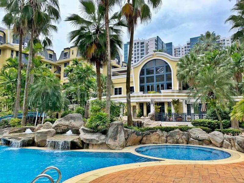 Westcove Condo, 12 West Coast Crescent, 3 Bedrooms, 1,098 sqft, Condominium For Rent, by Dennis Thor 涂英良, 60004837 - Lounge Pool - PropertyGuru.com.sg