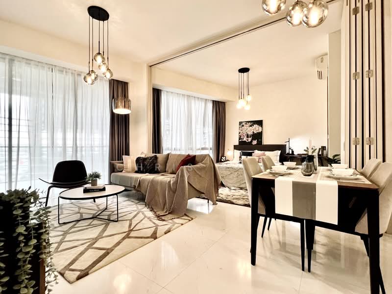 Marina One Residences Condominium For Sale at S$ 1,550,000 | PropertyGuru Singapore - Living Room