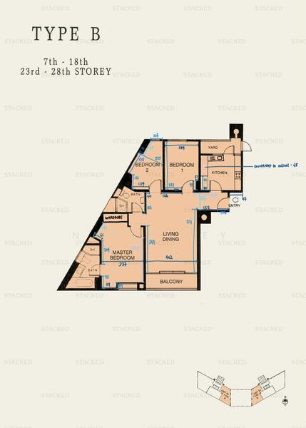 Harbour View Towers, 21 Telok Blangah Drive, 3 Bedrooms, 1,206 sqft, Condominium For Sale, by Nancy Tey, 60005686 - PropertyGuru.com.sg