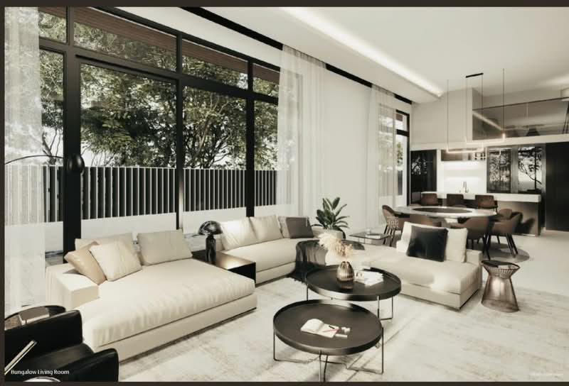 For Sale - brand new and luxury bungalow, 4 levels with Lift, Swimming pool, Basement to Park 5 cars