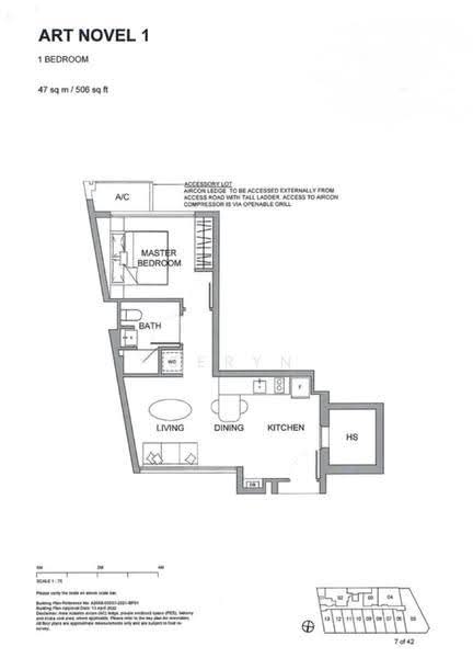Atlassia, 30 Joo Chiat Place, East Coast / Marine Parade, 1 Bedroom, 506 sqft, Condominium For Sale, by Seryn Wee, 60007417 - PropertyGuru.com.sg