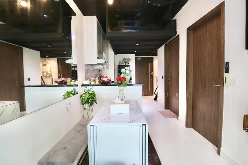 Parc Rosewood, 93 Rosewood Drive, 1 Bedroom, 506 sqft, Condominium For Rent, by Zahidah Sauki, 60007716 - Living Room - PropertyGuru.com.sg