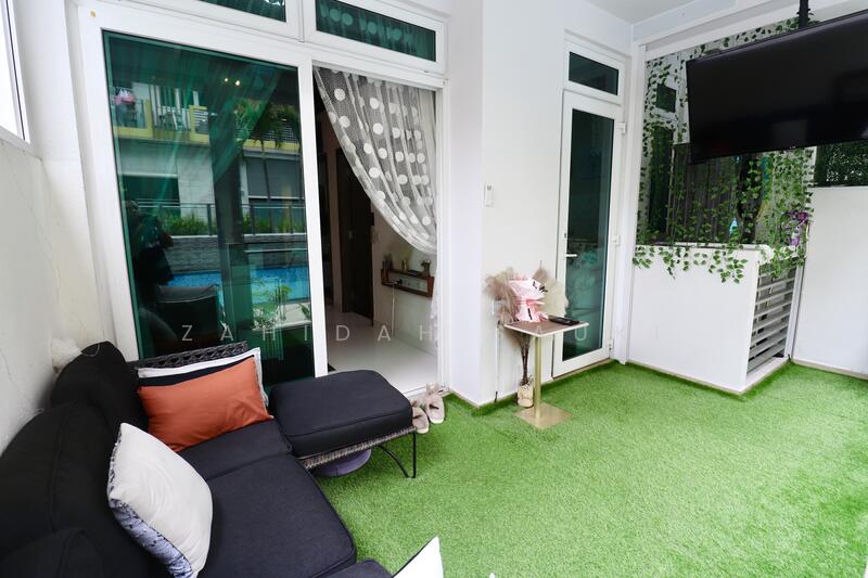 Parc Rosewood, 93 Rosewood Drive, 1 Bedroom, 506 sqft, Condominium For Rent, by Zahidah Sauki, 60007716 - Balcony - PropertyGuru.com.sg
