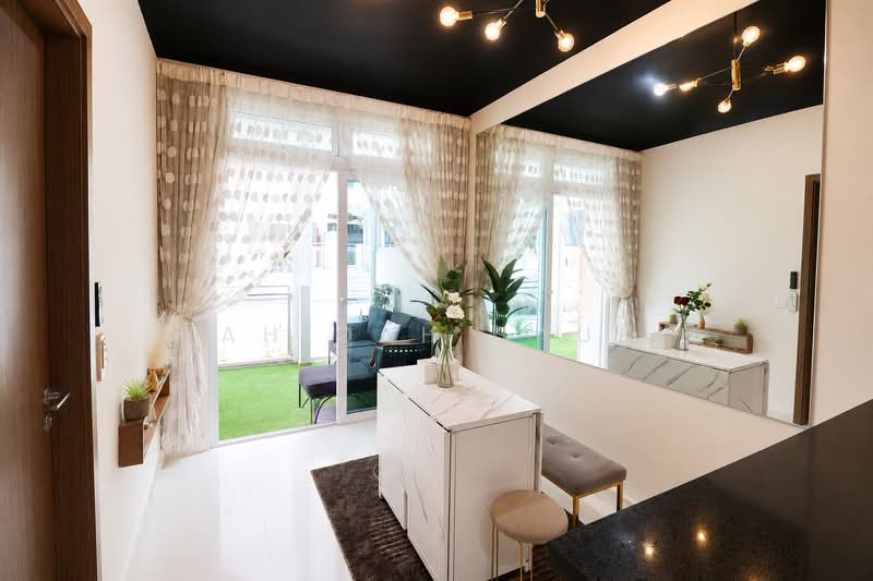 Parc Rosewood, 93 Rosewood Drive, Admiralty / Woodlands, 1 Bedroom, 506 sqft, Condominium For Rent, by Zahidah Sauki, 60007716 - Living Room - PropertyGuru.com.sg