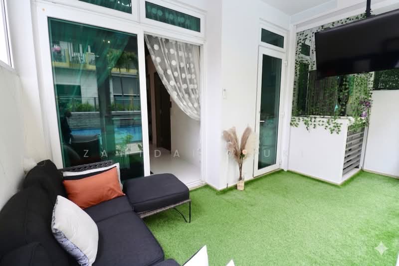 Parc Rosewood, 93 Rosewood Drive, Admiralty / Woodlands, 1 Bedroom, 506 sqft, Condominium For Rent, by Zahidah Sauki, 60007716 - Balcony - PropertyGuru.com.sg