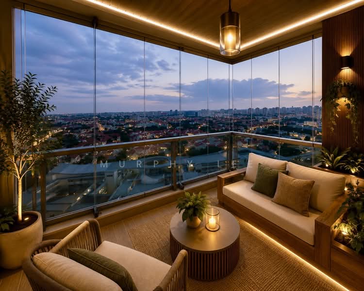 Seaside Residences, 10 Siglap Link, 2 Bedrooms, 807 sqft, Condominium For Sale, by Murphy Lee, 60007837 - Balcony - PropertyGuru.com.sg