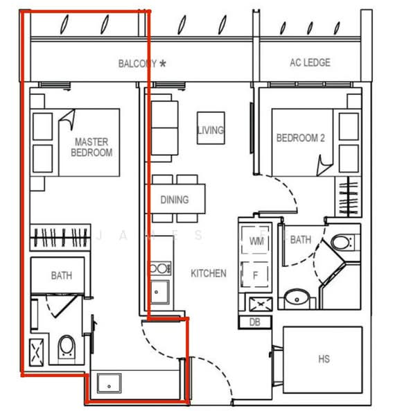 The Rise @ Oxley - Residences, 71 Oxley Rise, Room Rental, 100 sqft, Apartment For Rent, by James Lee 李健铭, 60008293 - Others - PropertyGuru.com.sg