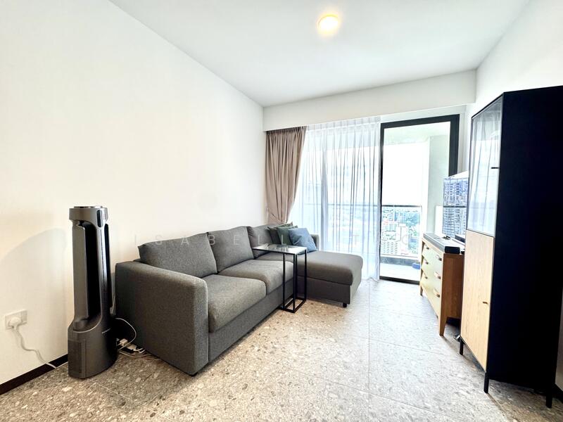 One Pearl Bank, 1 Pearl Bank, 1 Bedroom, 570 sqft, Condominium For Rent, by Isabella Teo, 60008896 - Living Room - PropertyGuru.com.sg