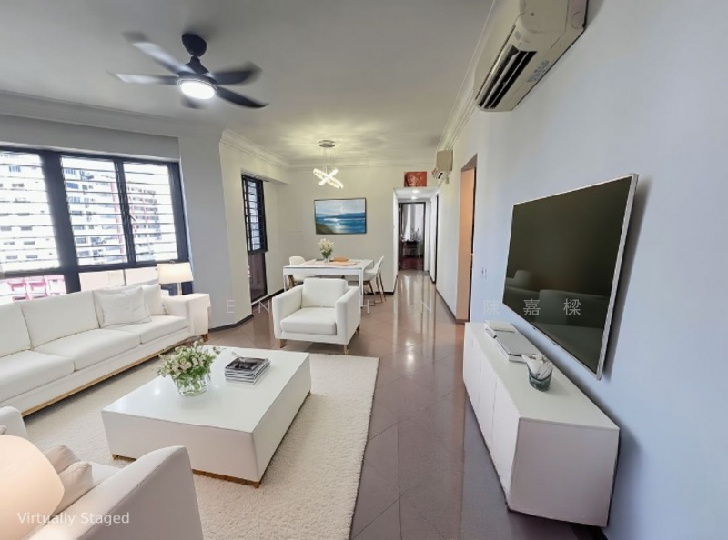 Living Room - After Staging