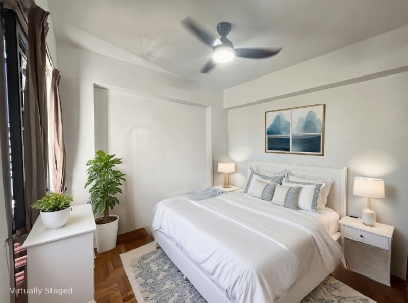 Common Bedroom 2 - After Staging