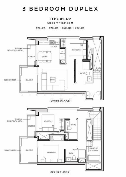 Midtown Bay, 120 Beach Road, 3 Bedrooms, 1,324 sqft, Condominium For Sale, by Serene Chua 蔡芝玲, 60011038 - PropertyGuru.com.sg