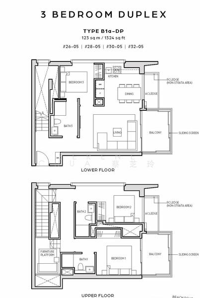 Midtown Bay, 120 Beach Road, 3 Bedrooms, 1,324 sqft, Condominium For Sale, by Serene Chua 蔡芝玲, 60011038 - PropertyGuru.com.sg