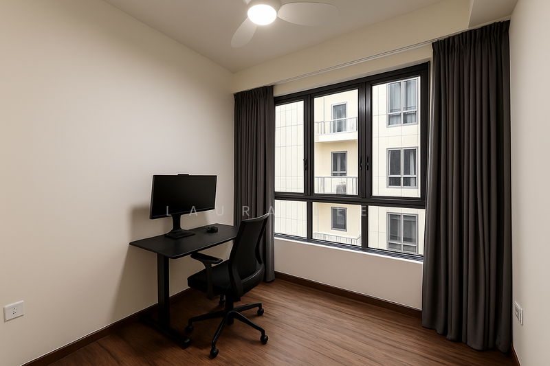 The Brownstone, 160 Canberra Drive, 3 Bedrooms, 936 sqft, Executive Condominium For Rent, by Laura Lee, 60012456 - Common bedroom - PropertyGuru.com.sg