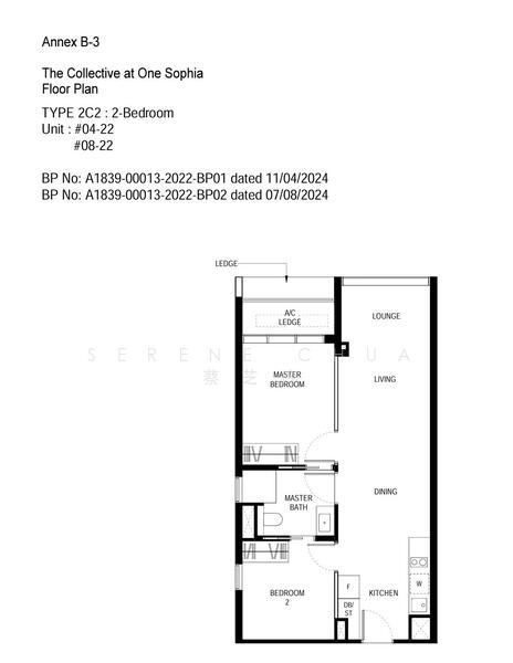 The Collective At One Sophia, 1A Sophia Road, 2 Bedrooms, 764 sqft, Condominium For Sale, by Serene Chua 蔡芝玲, 60012694 - PropertyGuru.com.sg