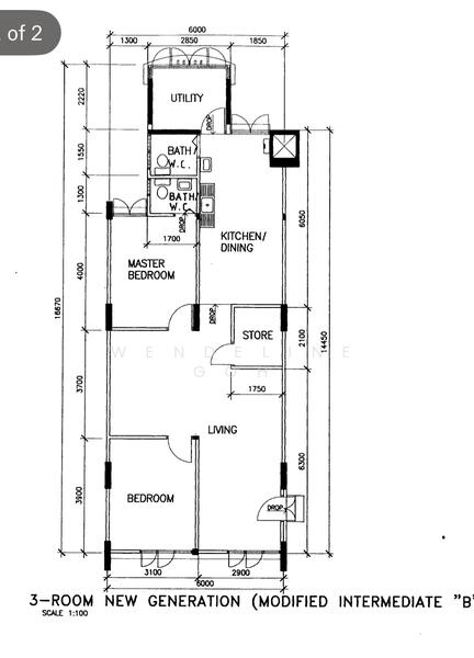 302 Ang Mo Kio Avenue 3, 302 Ang Mo Kio Avenue 3, Ang Mo Kio / Bishan / Thomson, 2 Bedrooms, 947 sqft, HDB Flat For Rent, by Wendeline Goh, 60012963 - PropertyGuru.com.sg