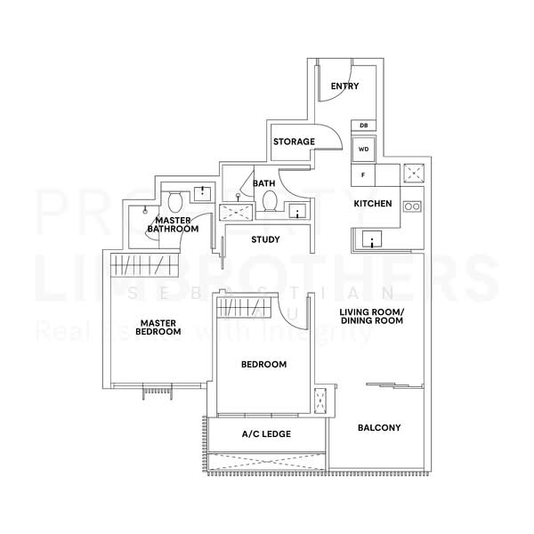 KI Residences At Brookvale, 18 Brookvale Drive, Clementi Park / Upper Bukit Timah, 2 Bedrooms, 743 sqft, Condominium For Rent, by Sebastian Lau, 60014019 - PropertyGuru.com.sg