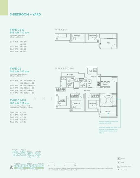 Hundred Palms Residences, 274 Yio Chu Kang Road, 3 Bedrooms, 883 sqft, Executive Condominium For Rent, by Tabitha Teo, 60014286 - PropertyGuru.com.sg