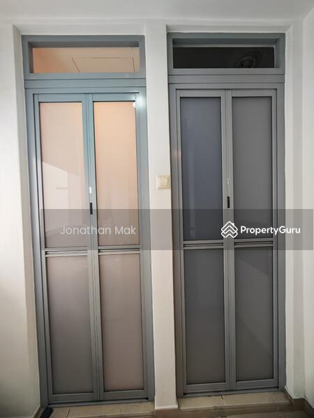 washroom and storage room at yard area