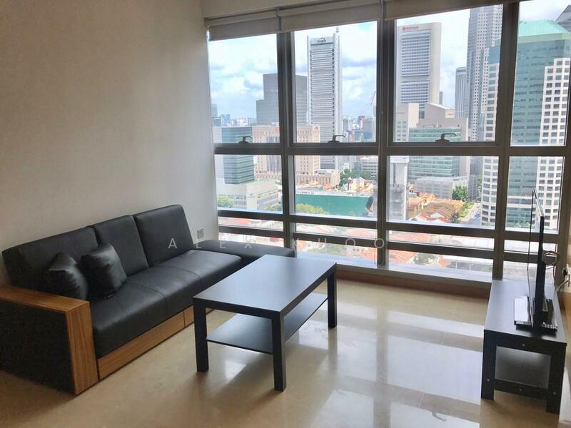The Clift, 21 McCallum Street, 1 Bedroom, 527 sqft, Apartment For Rent, by Alex Khoo, 60014925 - Living Room - PropertyGuru.com.sg