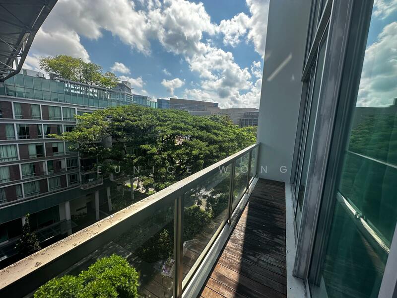 One-North Residences, 7 One-North Gateway, 1 Bedroom, 958 sqft, Apartment For Rent, by Eunice Wong, 60015384 - Balcony - PropertyGuru.com.sg