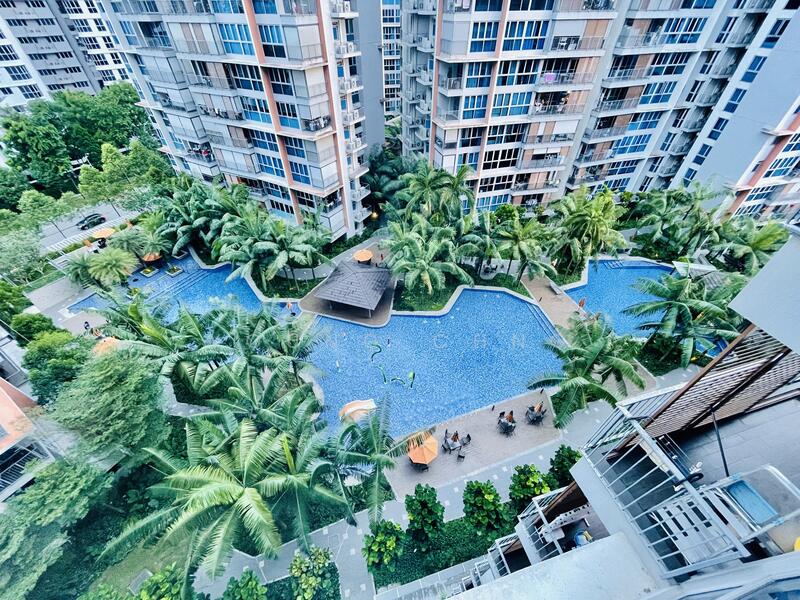 Q Bay Residences, 15 Tampines Street 86, Studio, 300 sqft, Condominium For Rent, by Young Chng, 60016093 - Pool - PropertyGuru.com.sg