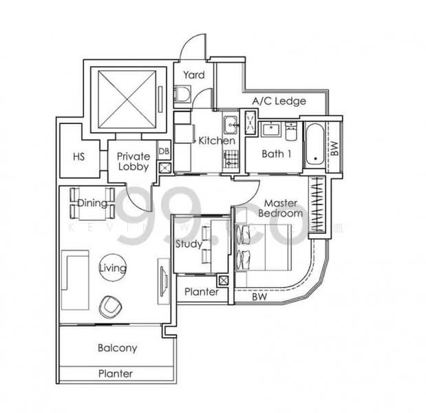 Starlight Suites, 11 River Valley Close, Orchard / River Valley, 2 Bedrooms, 850 sqft, Condominium For Sale, by Kevin Wong 王奕凯, 60016550 - PropertyGuru.com.sg