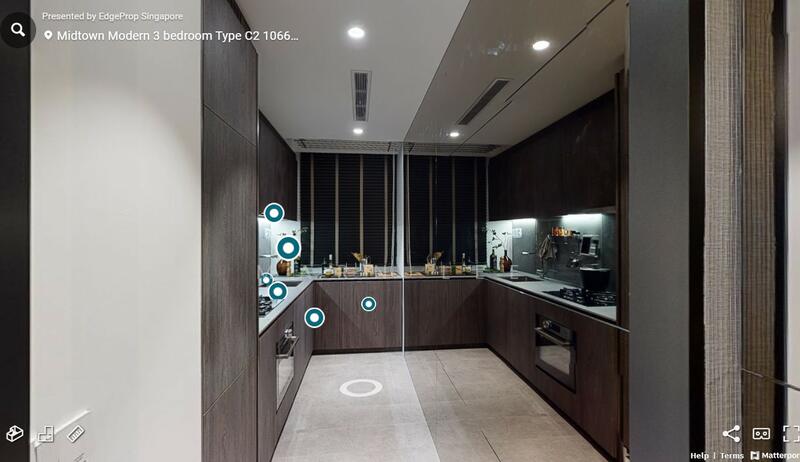 Midtown Modern, 16 Tan Quee Lan Street, 3 Bedrooms, 1,066 sqft, Condominium For Sale, by Marn Lee, 60017286 - Kitchen - PropertyGuru.com.sg
