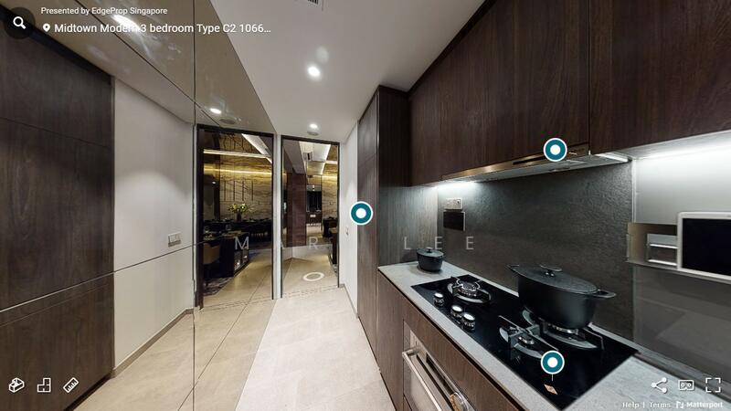 Midtown Modern, 16 Tan Quee Lan Street, 3 Bedrooms, 1,066 sqft, Condominium For Sale, by Marn Lee, 60017286 - Kitchen - PropertyGuru.com.sg