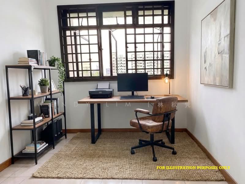 15 Marsiling Lane, 15 Marsiling Lane, 3 Bedrooms, 818 sqft, HDB Flat For Sale, by Wendy Lim (林秋凭), 60017715 - Study - PropertyGuru.com.sg