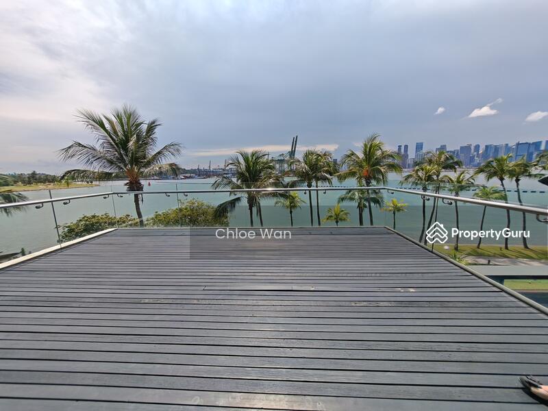 Attic level balcony