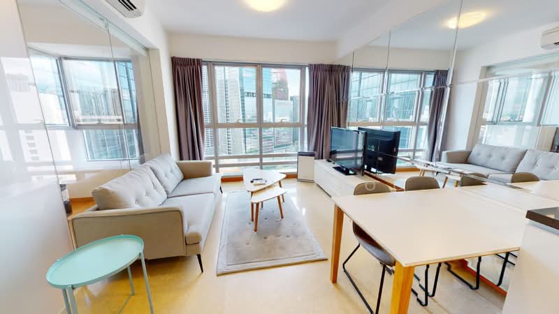The Clift, 21 McCallum Street, 1 Bedroom, 495 sqft, Apartment For Sale, by Joseph Khoo, 60018289 - Living Room - PropertyGuru.com.sg