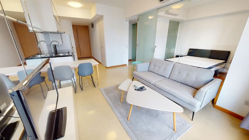 The Clift, 21 McCallum Street, 1 Bedroom, 495 sqft, Apartment For Sale, by Joseph Khoo, 60018289 - Living Room - PropertyGuru.com.sg
