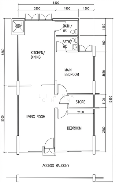326 Clementi Avenue 5, 326 Clementi Avenue 5, 2 Bedrooms, 721 sqft, HDB Flat For Rent, by Liana Chin, 60018402 - PropertyGuru.com.sg