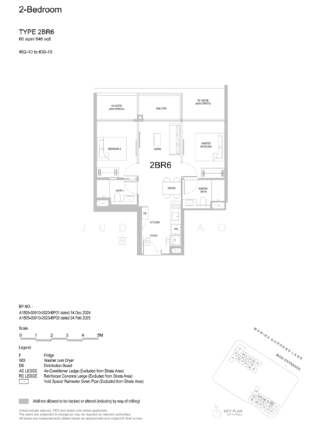 One Marina Gardens, 3 Marina Gardens Lane, Boat Quay / Raffles Place / Marina, 2 Bedrooms, 646 sqft, Condominium For Sale, by Judy Gao 高旭梅., 60019218 - PropertyGuru.com.sg