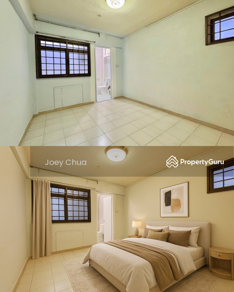 Master Bedroom (Before & After)