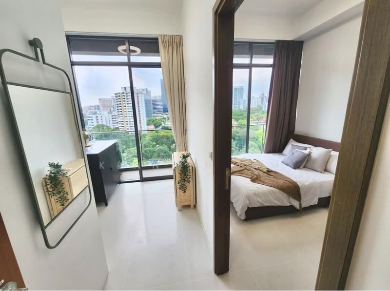 Forte Suites, 88 Mergui Road, 1 Bedroom, 300 sqft, Condominium For Rent, by Kenneth Sim, 60019709 - Living/Dining has access to Balcony - PropertyGuru.com.sg