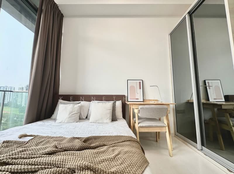 Forte Suites, 88 Mergui Road, 1 Bedroom, 300 sqft, Condominium For Rent, by Kenneth Sim, 60019709 - This Master Bedroom - PropertyGuru.com.sg