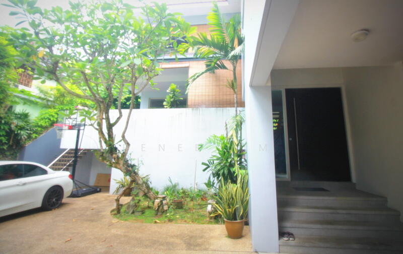 Grand main door and car porch