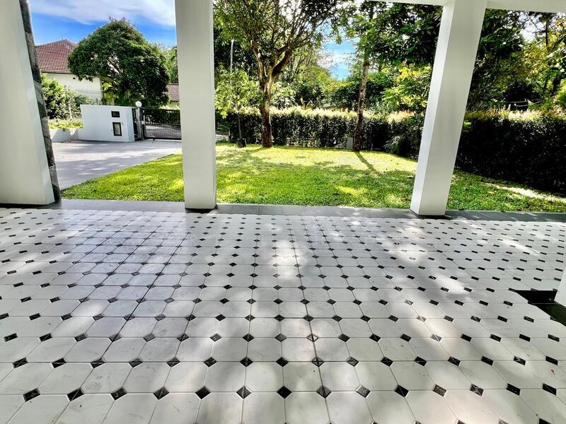 +65.89533345 Bukit Timah Road Brand New Black and White Bungalow, , 4 Bedrooms, 2,680 sqft, Good Class Bungalow For Rent, by Clare Loh 卢煜婕, 60020774 - Garden - PropertyGuru.com.sg