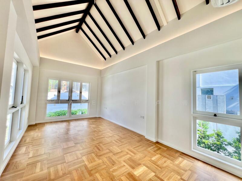 +65.89533345 Bukit Timah Road Brand New Black and White Bungalow, , 4 Bedrooms, 2,680 sqft, Good Class Bungalow For Rent, by Clare Loh 卢煜婕, 60020774 - Living Room - PropertyGuru.com.sg