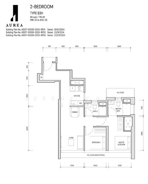Aurea, 802 Beach Road, 2 Bedrooms, 635 sqft, Condominium For Sale, by Serene Chua 蔡芝玲, 60021371 - PropertyGuru.com.sg