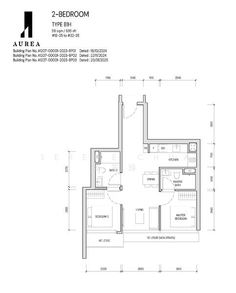 Aurea, 802 Beach Road, 2 Bedrooms, 635 sqft, Condominium For Sale, by Serene Chua 蔡芝玲, 60021371 - PropertyGuru.com.sg