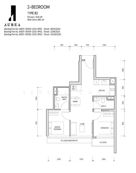 Aurea, 802 Beach Road, 2 Bedrooms, 635 sqft, Condominium For Sale, by Serene Chua 蔡芝玲, 60021371 - PropertyGuru.com.sg