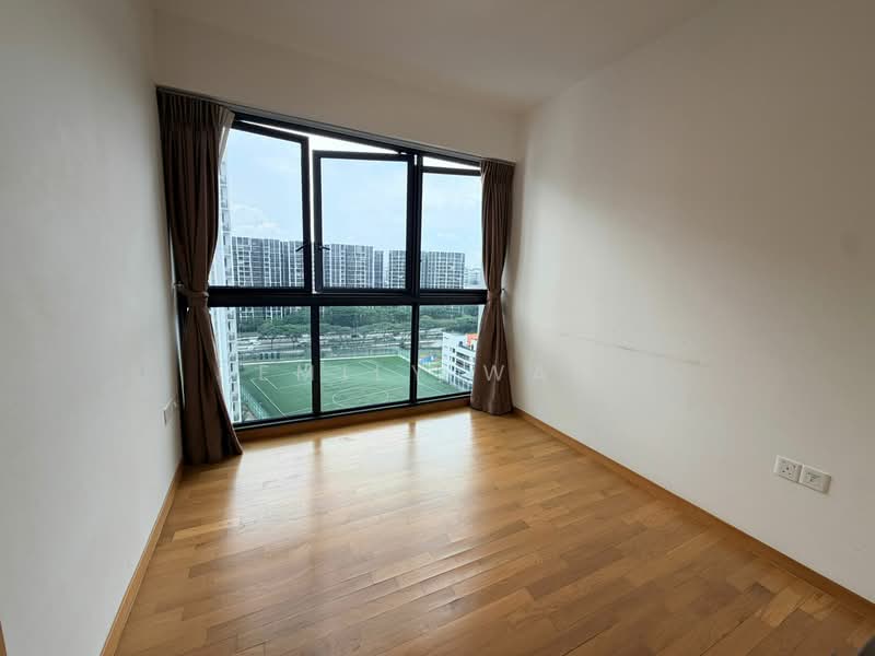 Master bedroom opened view 