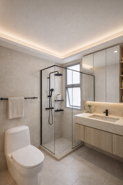 The Lakeshore Condominium For Sale at S$ 1,420,000 | PropertyGuru Singapore - Bathroom