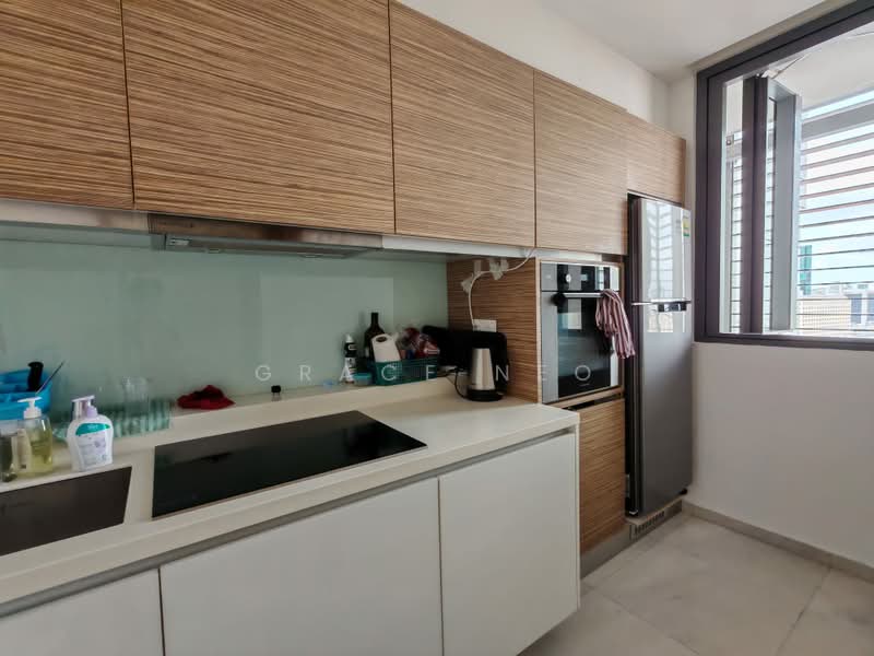 Concourse Skyline, 298 Beach Road, 1 Bedroom, 850 sqft, Condominium For Rent, by Grace Neo, 60022006 - Kitchen - PropertyGuru.com.sg
