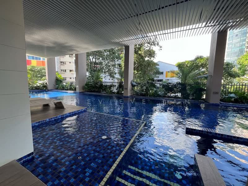 Sims Edge, 1 Geylang East Avenue 2, 2 Bedrooms, 474 sqft, Condominium For Rent, by Genevieve Tan 陈仪珠, 60022091 - Pool - PropertyGuru.com.sg