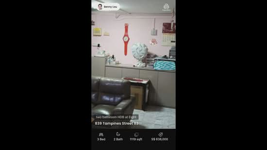 839 Tampines Street 83 HDB Flat For Sale at S$ 599,000 | PropertyGuru Singapore