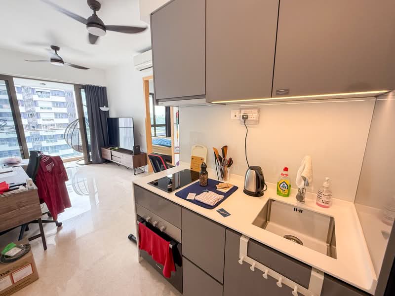 The Tre Ver, 60 Potong Pasir Avenue 1, 1 Bedroom, 495 sqft, Condominium For Rent, by Ken Wu, 60024855 - Kitchen - PropertyGuru.com.sg