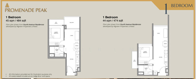 Promenade Peak, 1 Zion Road, 3 Bedrooms, 1,033 sqft, Condominium For Sale, by Vivien Lim, 60026035 - PropertyGuru.com.sg